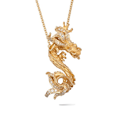 Колье Carrera y Carrera Dragones de Fuego Necklace DA11290 010101