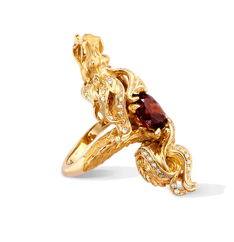 Кольцо Carrera y Carrera Dragones de Fuego Ring DA11289 012317