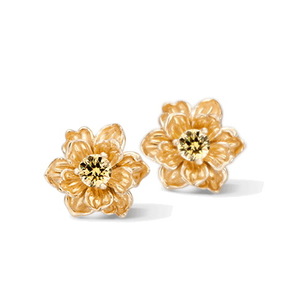 Серьги Carrera y Carrera Emperatriz Mini Earrings (Yellow Sapphire) DA12872 010406