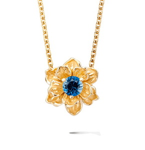 Колье Carrera y Carrera Emperatriz Mini Necklace (Blue Sapphire) DA12871 010404