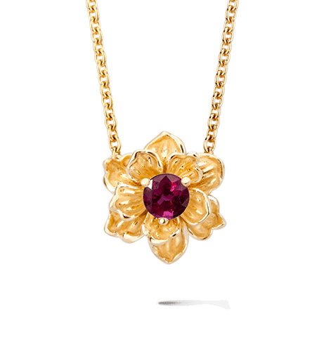 Колье Carrera y Carrera Emperatriz Mini Necklace (Ruby) DA12871 010303