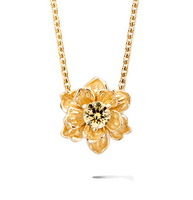 Колье Carrera y Carrera Emperatriz Mini Necklace (Yellow Sapphire) DA12871 010406