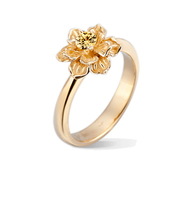 Кольцо Carrera y Carrera Emperatriz Solitaire (Yellow Sapphire) DA12870 010406