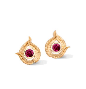 Серьги Carrera y Carrera Garzas Mini Earrings (Ruby) DA13565 010303