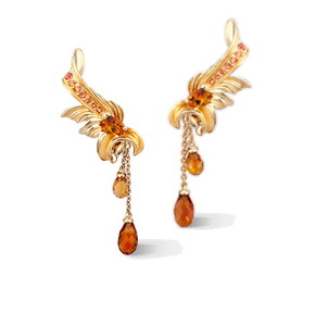 Серьги Carrera y Carrera Hoja Earrings DA14303 010422