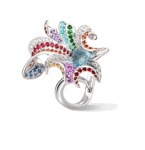 Кольцо Carrera y Carrera Hoja Maxi Ring DA14301 029925