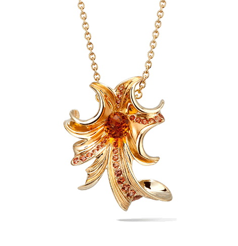 Колье Carrera y Carrera Hoja Necklace DA14302 010422