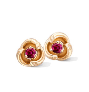 Серьги Carrera y Carrera Origen Mini Earrings (Ruby) DA14060 010303