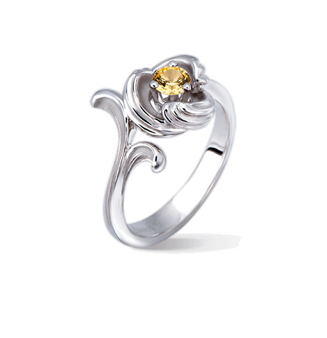 Кольцо Carrera y Carrera Origen Solitaire (Yellow Sapphire) DA14058 020406