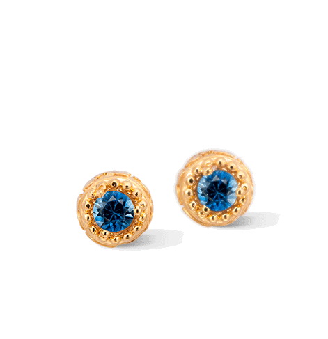 Серьги Carrera y Carrera Velazquez Mini Earrings (Blue Sapphire) DA13079 010404
