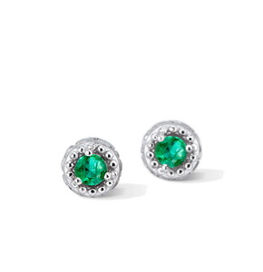 Серьги Carrera y Carrera Velazquez Mini Earrings (Emerald) DA13079 020202