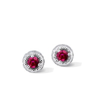 Серьги Carrera y Carrera Velazquez Mini Earrings (Ruby) DA13079 020303