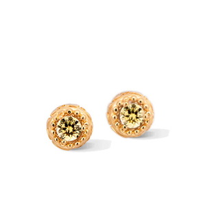 Серьги Carrera y Carrera Velazquez Mini Earrings (Yellow Sapphire) DA13079 010406