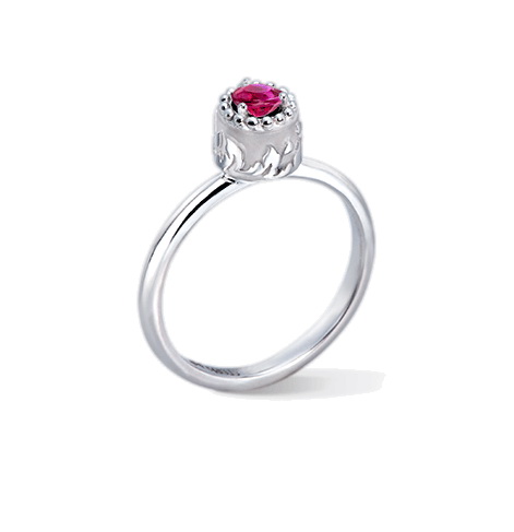 Кольцо Carrera y Carrera Velazquez Solitaire (Ruby) DA13078 020303