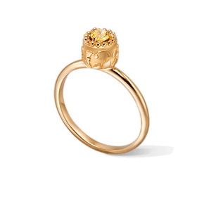 Кольцо Carrera y Carrera Velazquez Solitaire (Yellow Sapphire) DA13078 010406