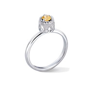 Кольцо Carrera y Carrera Velazquez Solitaire (Yellow Sapphire) DA13078 020406