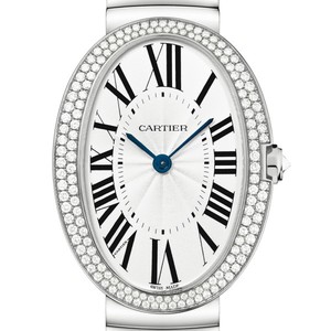 Cartier Baignoire Large (WG-Diamonds / Silver/ WG)