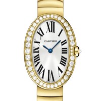 Cartier Baignoire Small (YG-Diamonds / Silver/ YG)