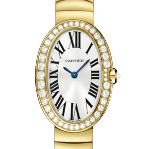 Cartier Baignoire Small (YG-Diamonds / Silver/ YG)