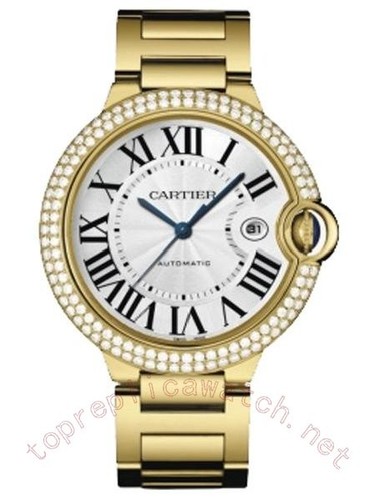 Cartier Ballon Bleu Large (RG- Diamonds / Silver/ RG)