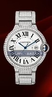 Cartier Ballon Bleu Large (WG-Diamonds/ Silver/WG-Diamonds)
