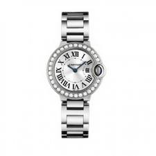 Cartier Ballon Bleu Small (WG - Diamonds / Silver / WG)