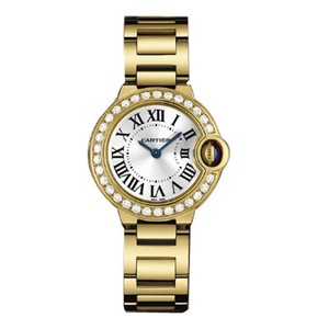 Cartier Ballon Bleu Small (YG - Diamonds / Silver / YG)