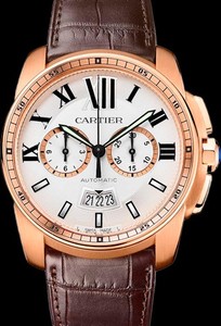 Cartier Calibre de Cartier Automatic Chronograph Cartier Calibre Chronograph RG