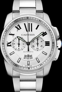 Cartier Calibre de Cartier Automatic Chronograph Cartier Calibre Chronograph Steel
