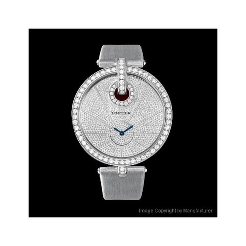 Cartier Captive De Cartier Extra Large (WG-Diamonds/ Diamonds / Fabric)