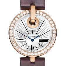 Cartier Captive De Cartier Large (RG-Diamonds/ Silver/ Fabric)