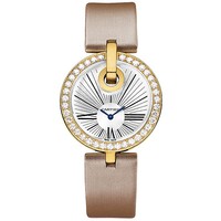 Cartier Captive De Cartier Large (YG-Diamonds/ Silver/ Fabric)