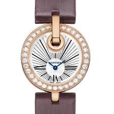 Cartier Captive De Cartier Small (RG-Diamonds/ Silver/ Fabric)