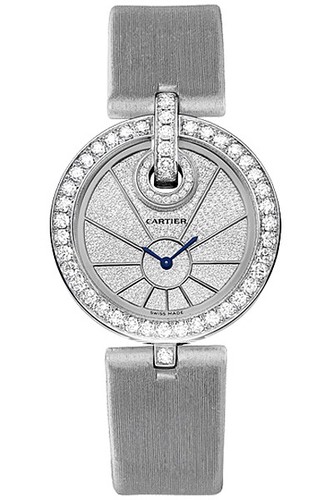 Cartier Captive De Cartier Small (WG-Diamonds/ Diamonds / Fabric)