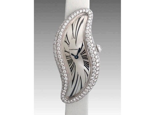 Cartier Cartier Libre Baignoire S (WG-Diamonds / Silver /Fabric)