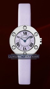 Cartier Cartier Love Small (WG- 3 Diamonds /Lilac / Fabric )