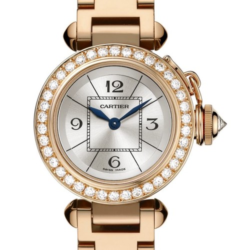 Cartier Miss Pasha (RG- Diamonds / Silver / RG)