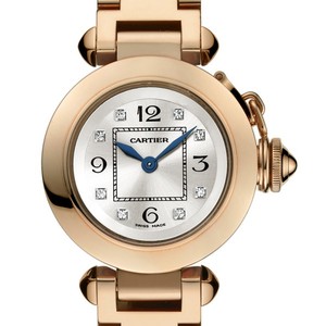 Cartier Miss Pasha (RG / Silver-Diamonds / RG)