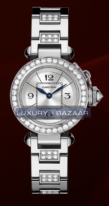 Cartier Miss Pasha (WG- Diamonds / Silver / WG- Diamonds)