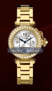 Cartier Miss Pasha (YG- Diamonds / Silver / YG)