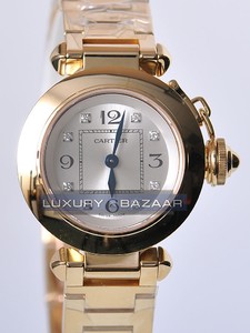 Cartier Miss Pasha (YG / Silver-Diamonds / YG)