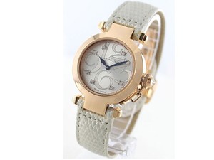 Cartier Pasha 32 mm Diamond Rose Gold Ladies (RG / Frosted-Diamonds / Leather Strap)