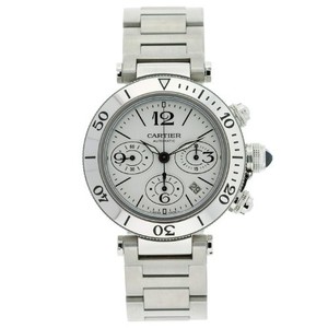 Cartier Pasha Seatimer Chronograph Extra Large (SS/ Silver / SS)