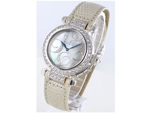 Cartier Pasha Small (WG- Diamonds / Silver-Diamonds /Leather)
