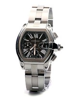 Cartier Roadster Chronograph (SS / Black / SS)
