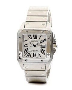 Cartier Santos 100 (SS / Silver / SS)