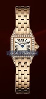 Cartier Santos Demoiselle Mini (RG-Diamonds/ Silver/RG)