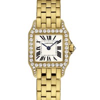 Cartier Santos Demoiselle (YG - Diamonds/ Silver / YG)