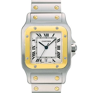 Cartier Santos Galbee Small (YG- SS/ Silver /YG - SS)