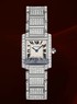 Cartier Tank Francaise Small ( WG-Diamonds / Silver / WG-Diamond Bracelet)
